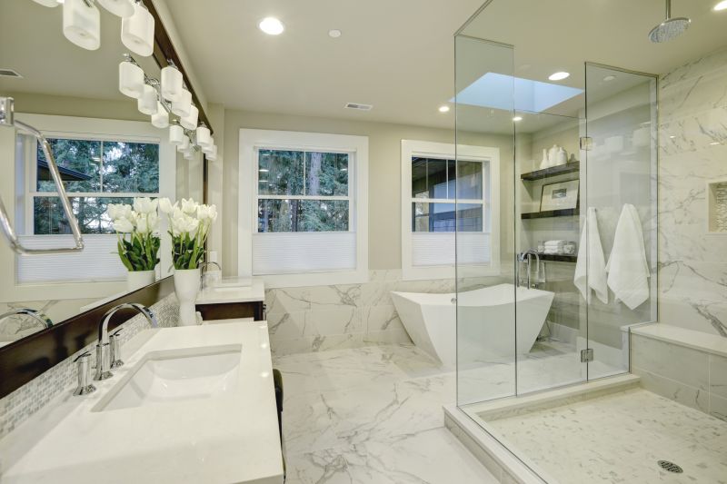 Luxurious Shower Area